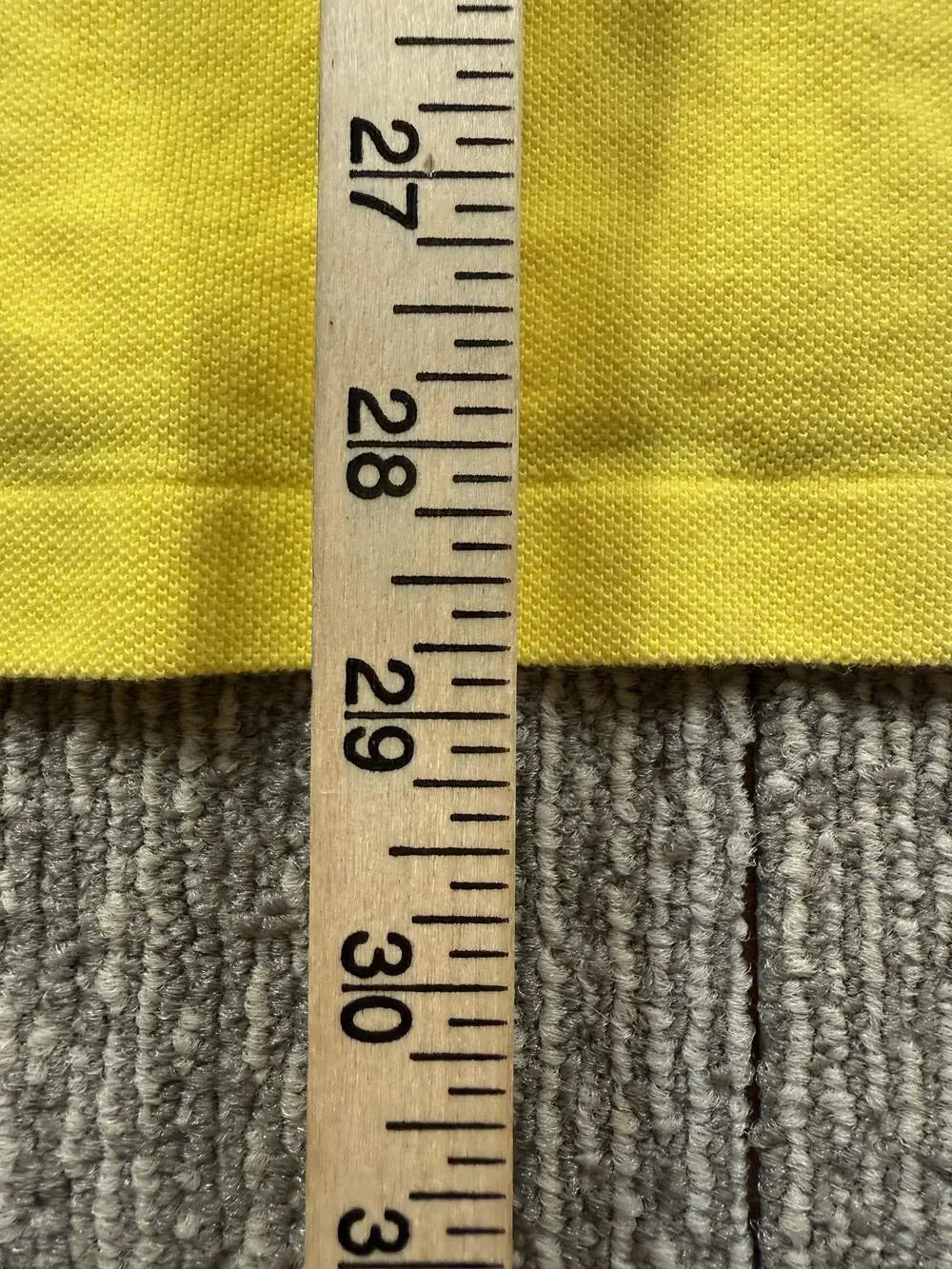 Polo Ralph Lauren Polo Shirt Mens Big 3X Yellow Pony Logo Big Tall Casual Knit